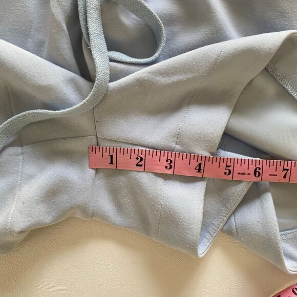 Rae Mode Soft Lounge Shorts Small Women’s Light Blue Drawstring Casual Comfy Ath - Picture 6 of 6